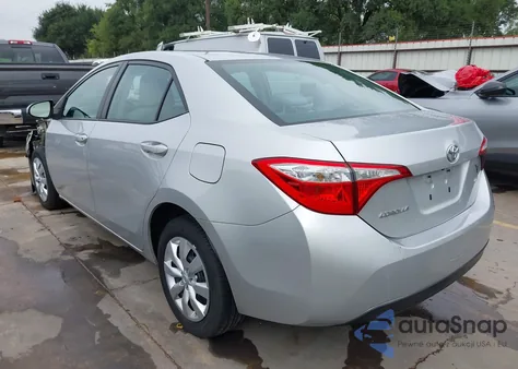 2016 Toyota Corolla L/Le/Le Plus/Le Premium/S/S Plus/S Premium/S W/Special Edition Pkg from USA, damaged, VIN 5YFBURHE8GP477664